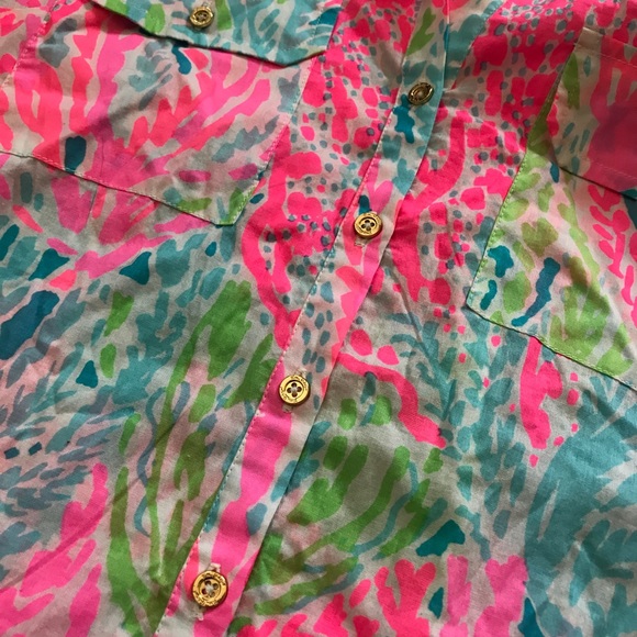 SOLD! Lilly Pulitzer Let’s Cha Cha Cover Up - Picture 3 of 8